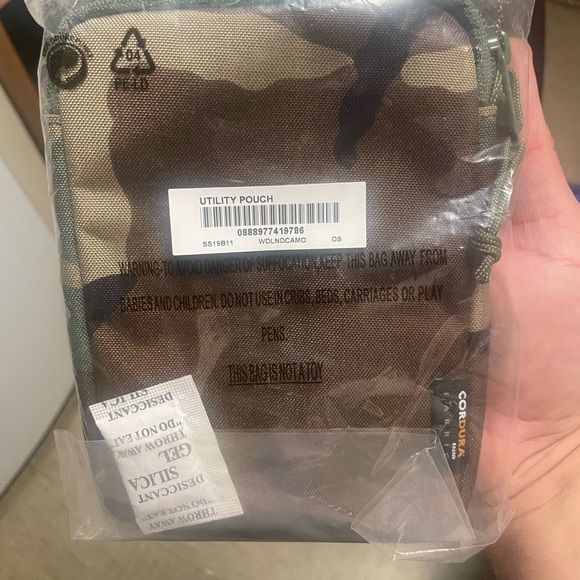 Supreme Camo utility pouch